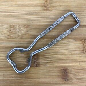 Budweiser Anheuser Busch Metal Bottle Opener Church Key Vintage Barware